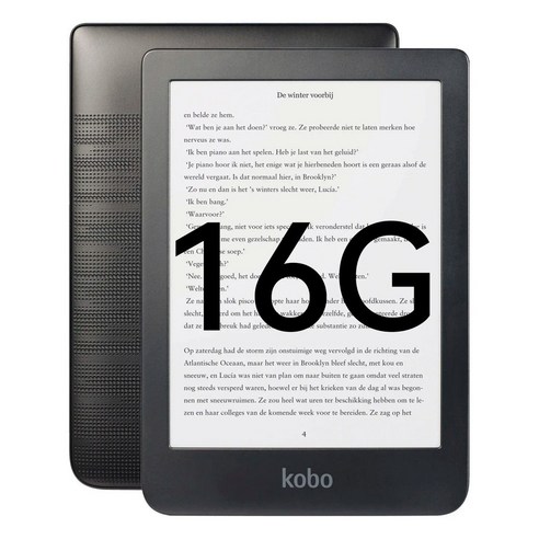 코보 전자책 리더기 E-Ink 디스플레이 8GB 16GB 32GB, 1개, 클라라 HD 16G, 전자책 리더만
