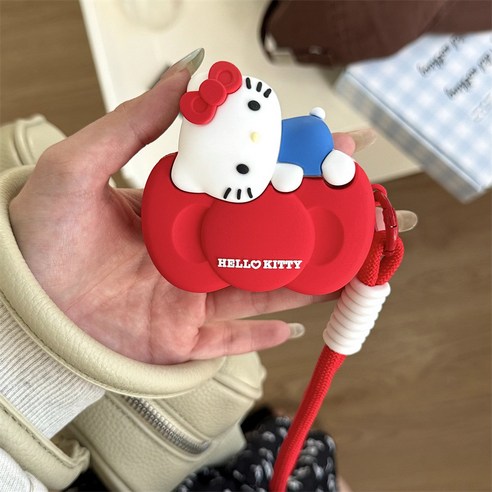 KT 왕리본 고양이 에어팟케이스