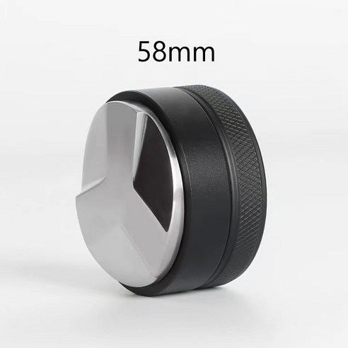 높이조절 스테인레스 커피 디스트리뷰터, 탬퍼 매트, 1개, 58mm