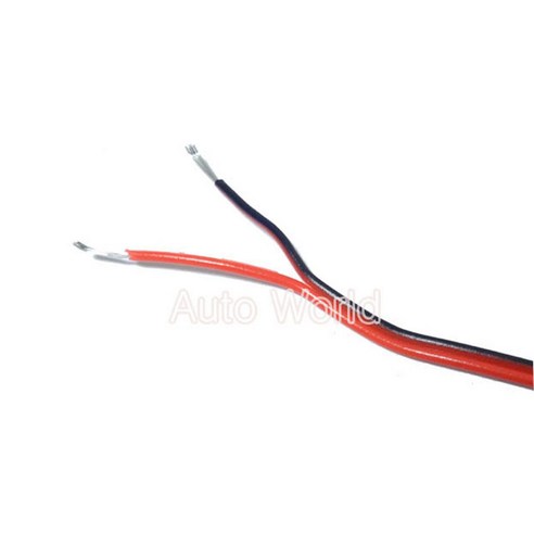 2색 전선 배선 led 가는전선 얇은전선 24awg 1m, 1개
