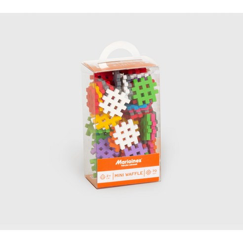 마리오넥스 소프트 블록 퍼즐 미니와플 70pcs, 1개