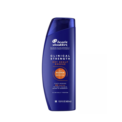 헤드앤숄더 클리니컬 스트렝스 비듬 건성두피 회복 샴푸 400ml, 1개