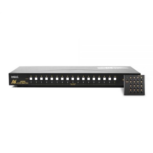 이지넷유비쿼터스 NEXT-7026KVM-KP 16:1 USB HDMI 4K@30Hz KVM 스위치457157