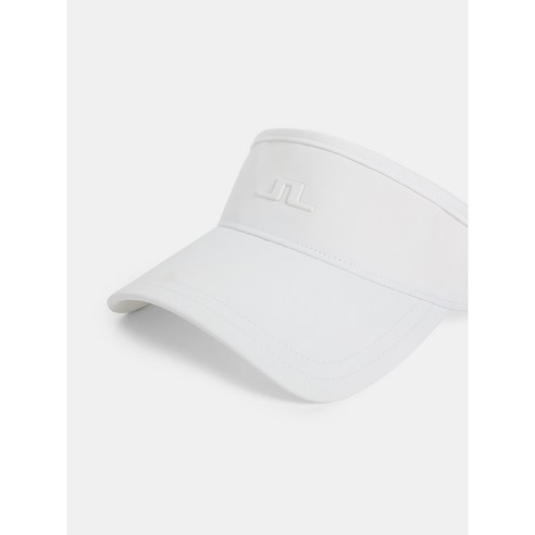 제이린드버그 23SS 야덴 바이저 골프 모자 GMAC07852, 화이트, one size