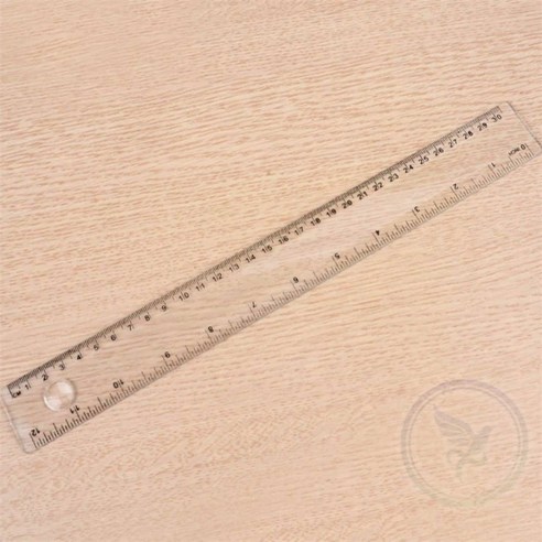 가몽 돋보기 자 30cm 측정자, 1개