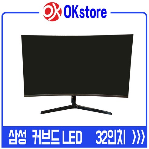 삼성 SAMSUNG 커브드 모니터 32인치 C32JG56QQK, 80cm