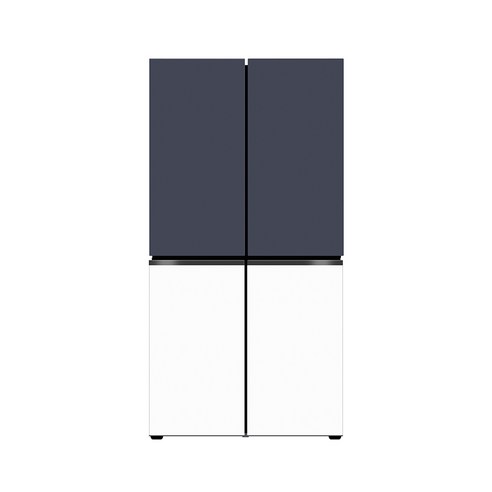 LG 디오스 AI 오브제컬렉션 STEM 베이직 냉장고 (더블매직스페이스) M876MNQ282S 854L