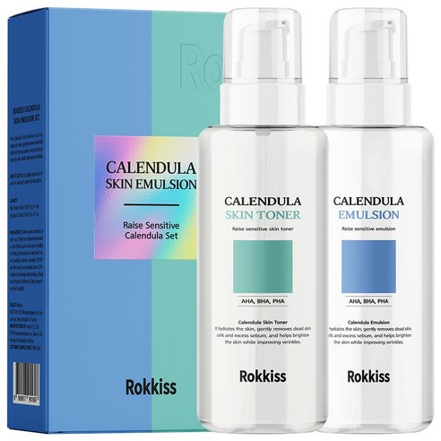 록키스 카렌듈라 스킨 토너 150ml + 에멀전 150ml 세트 솔직 후기 | 피부 타입별 분석 썸네일