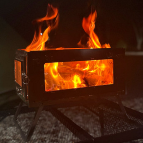 플콘 화목난로, 당신의 백패킹을 뜨겁게 달굴 불꽃 친구!