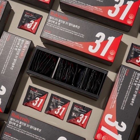밸러니티 남성용 올인원 31성분 멀티팩 종합비타민 117g 30회분, 1개 이미지 4