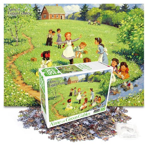 빨강머리앤 직소 퍼즐 500조각, 소풍, 1개, 500피스