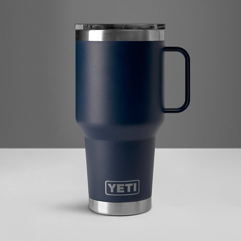 [정식수입] 예티 텀블러 램블러 트레블 머그 887ml 30oz (리브퍼콜라보 식약처인증), 1개, 네이비