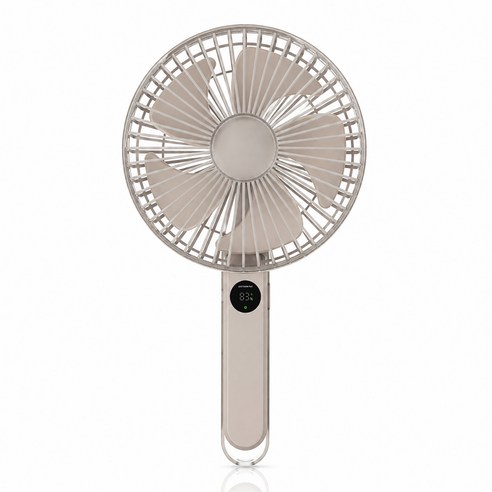 나비 스톰 빅팬 16cm 휴대용 BLDC 무선 접이식 선풍기 대형 손풍기, 샌드카키, NV233-PHF30