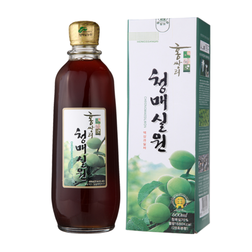 홍쌍리 청매실원 매실청 매실원액 매실농축액, 600ml, 1개 600ml, 1개