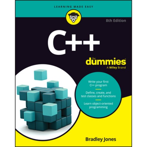 (영문도서)C++ for Dummies Paperback, English, 9781394380442