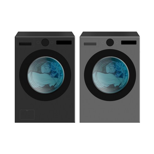 LG 트롬 오브제컬렉션 + 건조기 FG24K-20V (FG24KN + RG20VN) 세탁24kg 건조20kg 방문설치, 스페이스 블랙 + 스테인리스 실버
