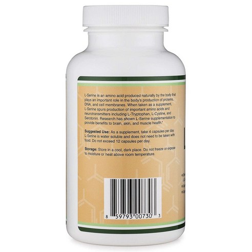 더블우드 L-세린 2000mg 캡슐 180정, 1개 맛있게 먹은 솔직 후기 - 상품 이미지 4