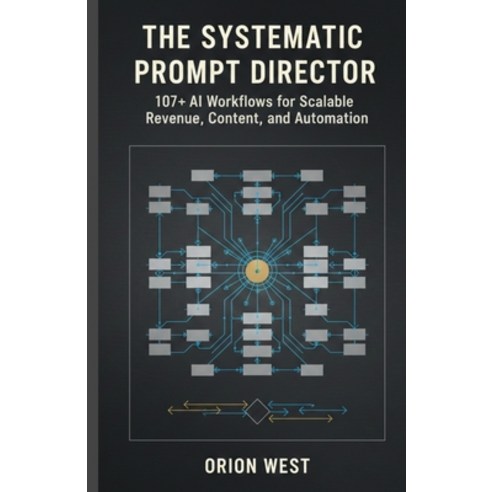 (영문도서)The systematic prompt director: 107+ AI Workflows for Scalable Revenue Content ... Paperback, Independently Published, English, 9798245126500