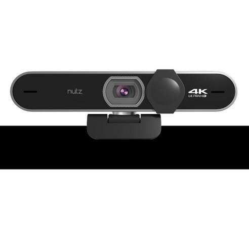Nutz 4K 800만 화소 고화질 웹캠, UHD2160, 블랙