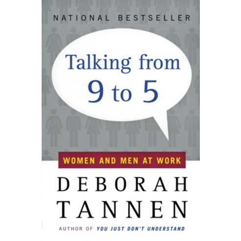 (영문도서)Talking from 9 to 5: Women and Men at Work Paperback, William Morrow & Company, English, 9780380717835