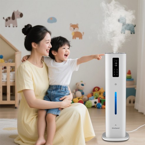 압도적인 성능과 놀라운 가성비의 NINESPEED 가습기로 쾌적한 실내 환경을 완성하세요!