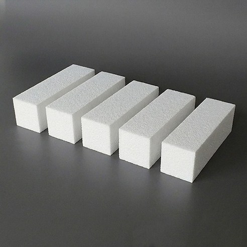 샌딩블럭 120그릿, 5개, 화이트