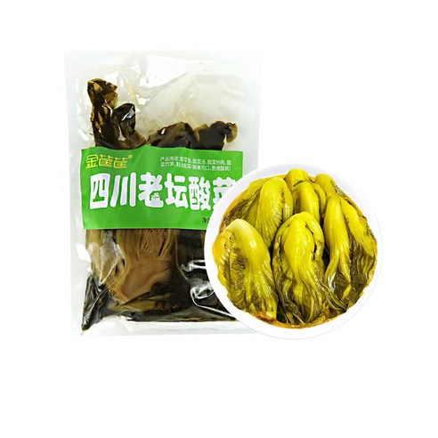 (배터짐) 찐쾅쾅 토종 사천 노탄쏸차이 절임배추 볶음용, 1개, 400g