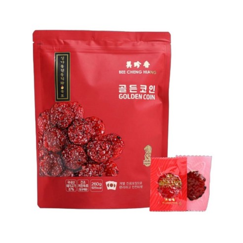 비첸향 골드코인 육포, 260g, 2개