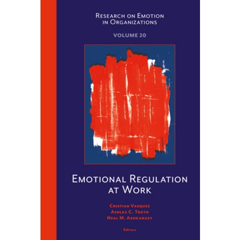 (영문도서)Emotional Regulation at Work Hardcover, English, 9781806860760