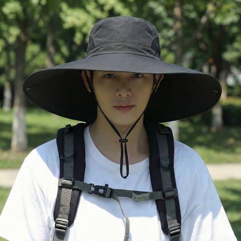 율샵 선쉴드 자외선 차단 챙넓은 모자