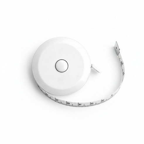 플럭스 미니 다이어트 피팅 줄자 1.5m, 1개, 화이트