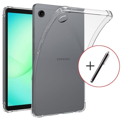 갤럭시탭 A11 플러스 케이스 범퍼 젤리 투명 갤탭 SM-X230 X236, A11+ (11), 1개