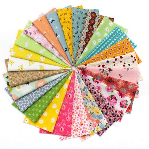 수입 원단패키지 4416 (100종 15*15cm) 조각원단 원단세트 원단모음, 1개, 컬러믹스