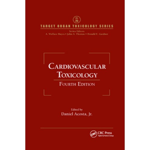 (영문도서)Cardiovascular Toxicology Paperback, CRC Press, English, 9780367386955
