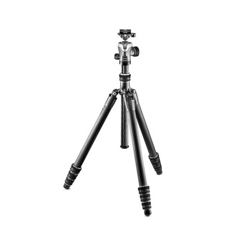 짓조 GK2545T-82QD 트래블러 카본 삼각대+헤드 키트, 1개