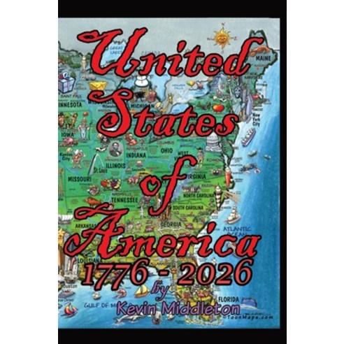 (영문도서)United States of America 1776-2026 Hardcover, English, 9798295889516