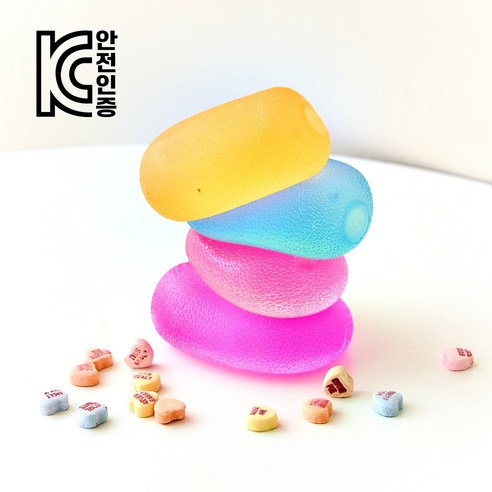 무둥 KC인증 말랑 스퀴시 스트레스볼, 1개, 256g, 오렌지