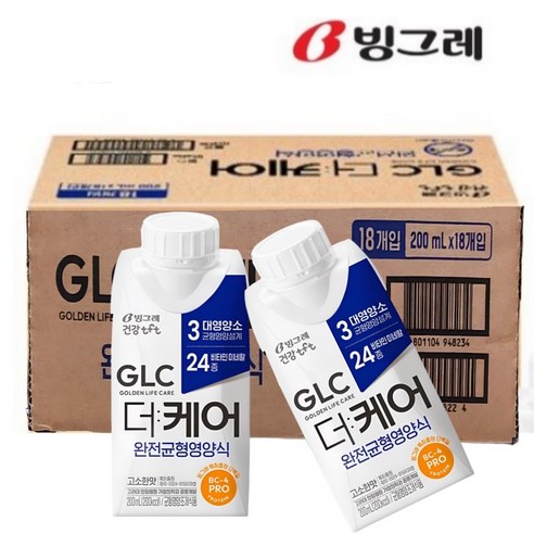 티에프티 GLC 더케어 완전균형영양식 고소한맛 200ml, 18개 솔직 후기 | 실사용자 리뷰 분석 - 상품 이미지 1