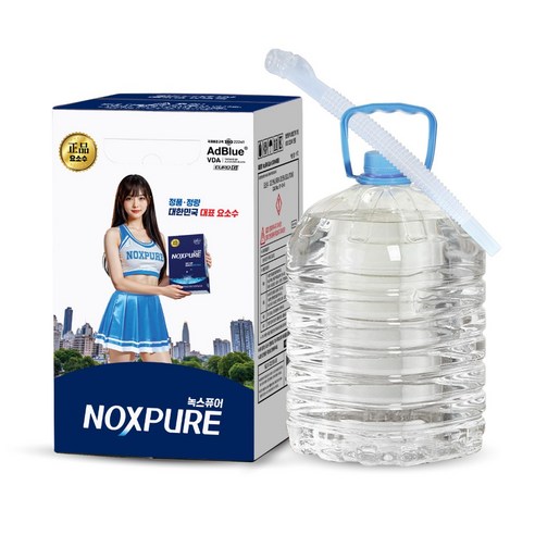 국내제작 녹스퓨어 요소수 10리터 정품 AdBlue ISO22241 DIN70070 인증, 1개, 10L