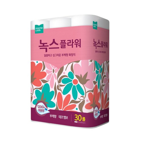 모나리자 녹스플라워 화장지 2겹 40m 실사용 후기 | 효과 있을까? 썸네일