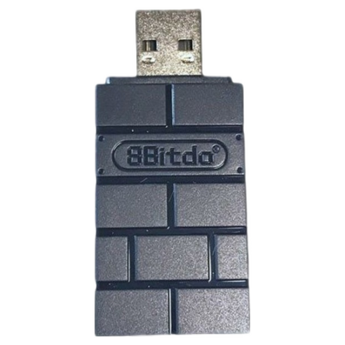 8BitDo USB 무선 수신기 2세대 83DC, 1개, 블랙