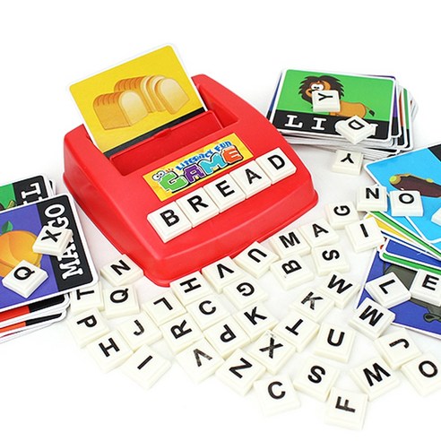 토이피쉬 홈스쿨링 필수영어교구 알파벳 맞추기 LITERACY FUN GAME 퍼즐, 1개