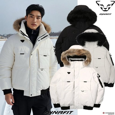 다이나핏 YUW23518다이나핏남여공용 스노우 레오 유러피언 덕다운 봄버 숏패딩 자켓기존가 399 000원 350297