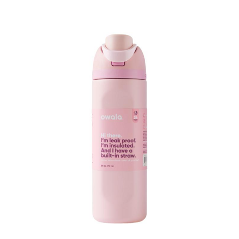 오왈라 프리십 인슐레이티드 텀블러 24oz, 1개, 710ml, 로즈쿼츠