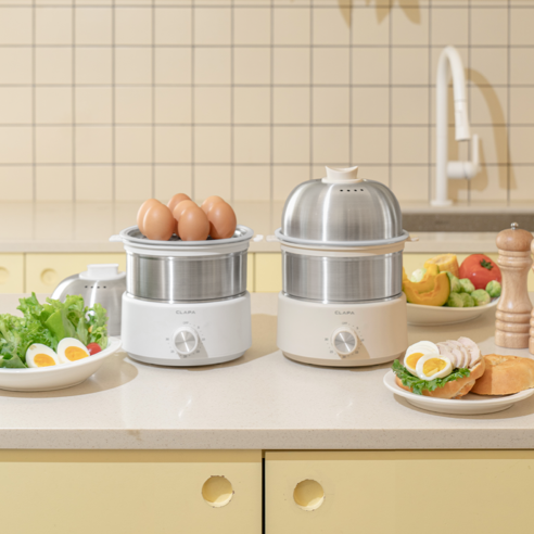 클래파 2단 올스텐 계란찜기 코드분리형 개봉기 | 실사용 후기 - 상품 이미지 4