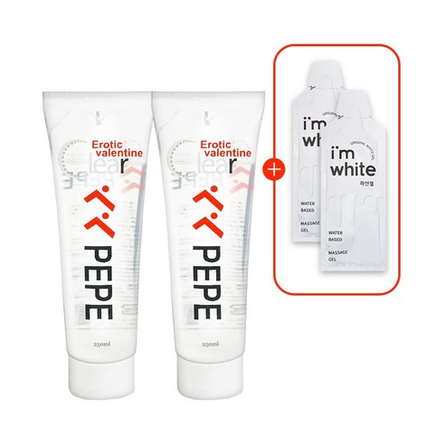 고려티엠 발렌타인 클리어 페페 마사지젤, 250ml, 2개