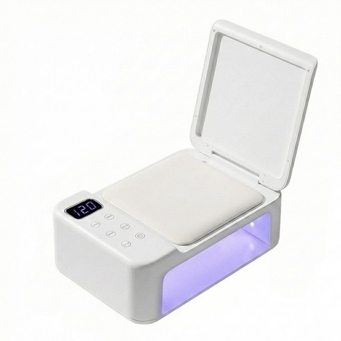 국내배송 널리 프로 3 in 1 전문가용 350W 젤 네일 램프 UV/LED, 1개, 젤램프