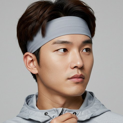 디포아 스포츠 헤어밴드 땀흘림방지 러닝 헤드밴드 이미지 2