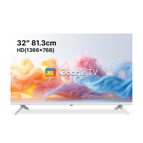 스타인즈 32인치 구글 스마트 HD TV 무빙스탠드 /삼탠바이미/중탠바이미, 고객직접설치, 스탠드형, KKZ3200SUH, 81cm
