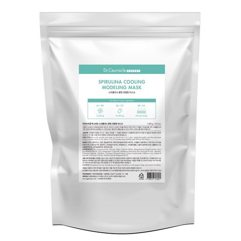 닥터슈라클 스피룰리나 쿨링 모델링 마스크 팩 1kg 단품 솔직 후기 | 피부 타입별 분석 - 상품 이미지 1